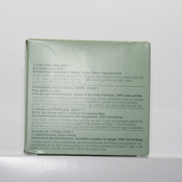 Clinique 3 little soaps - mild/ dry combination - no tray included - NIB - Picture 2 of 5